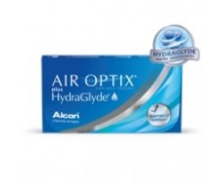 Air Optix Plus Hydraglyde  Compre 2 cxs Brinde Optifree 60ml
